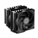Кулер для процессора/ CPU Cooler PCCooler RT720 BK (270W, 4-pin PWM, 153mm, Al/Cu, 7x6mm, 2x120mm, 73.32CFM, 34.9dBA, 2200RPM, S: 1851/1700/1200/115X, AM5/AM4, black)