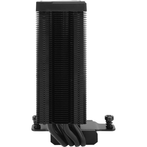 Кулер для процессора/ CPU Cooler Thermalright Assassin Spirit 120 Vision ARGB Black (4-pin PWM, LED temp., 154mm, Al/Cu, 4x6mm, ARGB, 1x120mm, 66.17CFM, 25.6dBA, 1500RPM, S: 1851/1700/1200/115X, AM5/AM4, black)