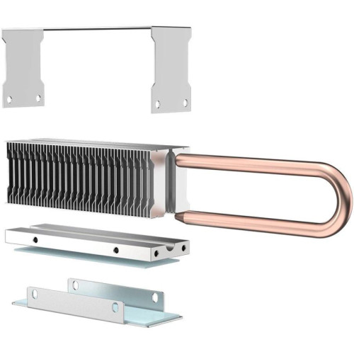 Радиатор для SSD ID-Cooling Zero M15 серебристый алюминий Ret