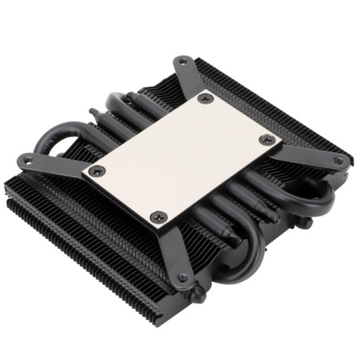 Кулер для процессора/ CPU Cooler Thermalright AXP-90 X36 Black (4-pin PWM, 21mm, Ni/Cu, 4x6mm, 1x92mm, 42.58CFM, 22.4dBA, 2700RPM, S: 1851/1700/1200/115X, AM5/AM4, black)