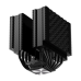 Кулер для процессора/ CPU Cooler PCCooler RZ620Pro TC BK (265W, 4-pin PWM, 160mm, Al/Cu, 6x6mm, 2x120mm, 80CFM, 36.2dBA, 2400RPM, S: 1851/1700/1200/115X, AM5/AM4, black)