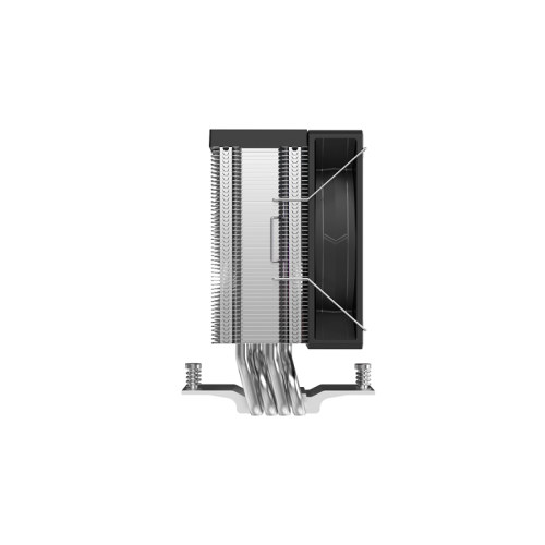 Кулер для процессора/ CPU Cooler SAMA X40L (200W, 4-pin PWM, 133.5mm, 4x6mm, ARGB, 1x100mm, 50.1CFM, 35.2dBA, 2600RPM, S: 1851/1700/1200/115X, AM5/AM4, silver)