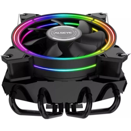 Вентилятор ALSEYE H120T Universal, 125W, 120mm FAN, 800;2000 rpm, 24.1;35.5 dBA, RGB, PWM, RTL{20} (874036)