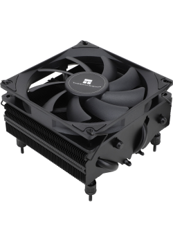 Кулер для процессора/ CPU Cooler Thermalright AXP-90 X53 Black (4-pin PWM, 38mm, Ni/Cu, 4x6mm, 1x92mm, 42.58CFM, 22.4dBA, 2700RPM, S: 1851/1700/1200/115X, AM5/AM4, black)