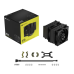 Кулер для процессора/ CPU Cooler Corsair A115 Twin Tower (270W, 4-pin PWM, 165mm, Al/Cu, 6x6mm, 2x140mm, 84.5CFM, 33.9dBA, 1600RPM, S: 1851/1700/1200/115X, AM5/AM4, black)