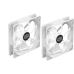 Кулер для процессора/ Cooler Master Hyper 212 LED Turbo White Edition (160W, 4-pin, 160mm, tower, Al/Cu, white LED, fans: 2x120mm/66.3CFM/31dBA/1600rpm, 2066/2011-v3/2011/1366/1200/115x/AM4/AM3+/AM3/AM2+/AM2/FM2+/FM2/FM1)