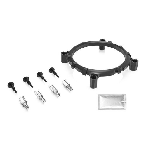 Кулер ID-Cooling DK-03 Soc-AM5/AM4/1200/1700/1851 черный 3-pin 26dB Al 100W 250gr Ret [DK-03]