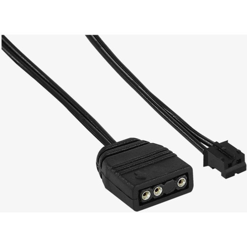 Кулер Aerocool Cylon 3H ARGB Soc-AM5/AM4/1200/1700/1851 черный 4-pin 13-24dB Al+Cu 125W 480gr Ret (CYLON 3H ARGB PWM 4P) [CYLON 3H ARGB PWM 4P]