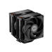 Кулер для процессора/ CPU Cooler PCCooler RT620Pro Digital BK (265W, 4-pin PWM, 157.5mm, Al/Cu, 6x6mm, 2x120mm, 73.32CFM, 34.9dBA, 2200RPM, S: 1851/1700/1200/115X, AM5/AM4, black)