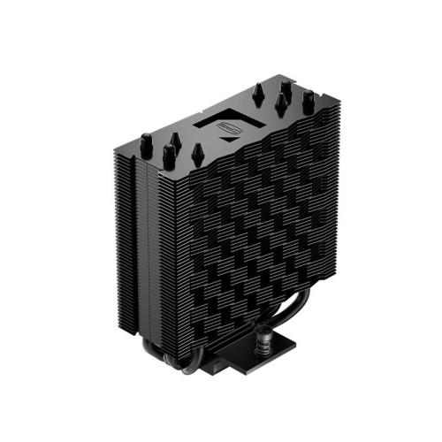 Кулер для процессора/ PCCooler RT400 ARGB BK (235W, 4-pin PWM, 148mm, Al/Cu, 4x6mm, ARGB, 1x120mm, 73.32CFM, 34.9dBA, 2200RPM, S: 115X/1200/1700/1851 , AM4/AM5, black)