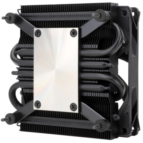 Кулер для процессора/ CPU Cooler Thermalright AXP-90 X36 Black (4-pin PWM, 21mm, Ni/Cu, 4x6mm, 1x92mm, 42.58CFM, 22.4dBA, 2700RPM, S: 1851/1700/1200/115X, AM5/AM4, black)