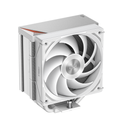 Кулер для процессора/ PCCooler RZ500 WH (250W, 4-pin PWM, 155mm, Al/Cu, 5x6mm, 1x120mm, 86.73CFM, 32dBA, 2200RPM, S: 1851/1700/1200/115X, AM5/AM4, white)