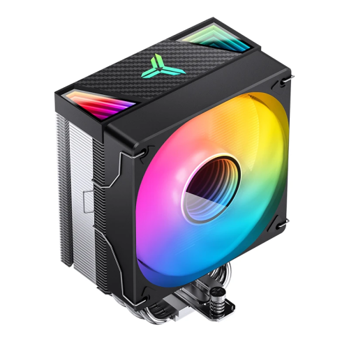Кулер для процессора/ CPU Cooler JONSBO CR-1000 V2 PRO ARGB (230W, 4-pin PWM, 157mm, Al/Cu, 6x6mm, ARGB, 1x120mm, 59.48CFM, 32.0dBA, 1500RPM, S: 1700/1200/115X, AM4/AM5 Black)