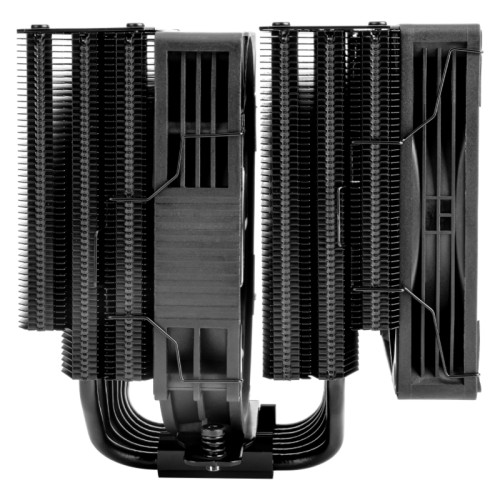 Кулер для процессора/ CPU Cooler Thermalright Frost Tower 140 (4-pin PWM, 158mm, Al/Cu, 7x6mm, 1x120mm+1x140mm, 85.35/120CFM, 33.3/36.25dBA, 2400/1850RPM, S: 1851/1700/1200/115X/2011/2066, AM5/AM4, black)
