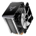 Кулер для процессора/ CPU Cooler JONSBO CR-1400 ARGB (160W, 4-pin PWM, 126mm, Al/Cu, 4x6mm, ARGB, 1x92mm, 36.0CFM, 30.5dBA, 2300RPM, S: 1700/1200/115X, AM4/AM5 Black)