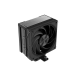 Кулер для процессора/ CPU Cooler SAMA A40 (240W, 4-pin PWM, 152mm, 4x6mm, 1x120mm, 78CFM, 29dBA, 2200RPM, S: 1851/1700/1200/115X, AM5/AM4, black)