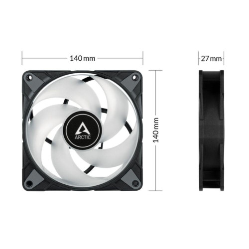 Вентилятор Arctic Cooling ARCTIC P14 PWM PST A-RGB 0dB (Black) - retail (ACFAN00239A) Вентилятор Arctic Cooling ARCTIC P14 PWM PST A-RGB 0dB (Black) - retail (ACFAN00239A)