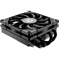 Кулер для процессора/ CPU Cooler ID-COOLING IS-40X V3 (100W, 4-pin PWM, 45mm, Al, 4x6mm, 1x92mm, 46CFM, 35.2dBA, 2800RPM, S: 1851/1700/1200/115X, AM5/AM4, Black)