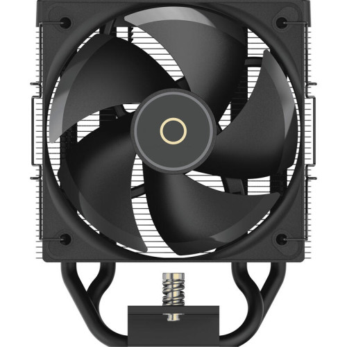 Кулер для процессора/ CPU Cooler Ocypus Gamma A40 BK (200W, 4-pin PWM, 133mm, Al/Cu, 4x6mm, 1x100mm, 41CFM, 29.5dBA, 2400RPM, S: 1851/1700/1200/115X, AM5/AM4, black)