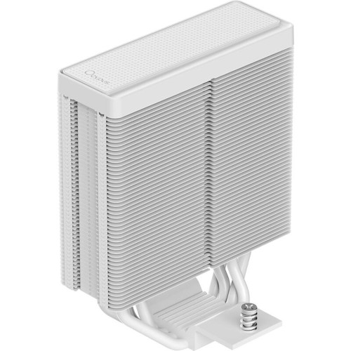 Кулер для процессора/ CPU Cooler Ocypus Delta A40 WH ARGB (220W, 4-pin PWM, 156.7mm, Al/Cu, 4x6mm, ARGB, 1x120mm, 73CFM, 29dBA, 2000RPM, S: 1851/1700/1200/115X, AM5/AM4, white)