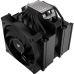 Кулер для процессора/ CPU Cooler Corsair A115 Twin Tower (270W, 4-pin PWM, 165mm, Al/Cu, 6x6mm, 2x140mm, 84.5CFM, 33.9dBA, 1600RPM, S: 1851/1700/1200/115X, AM5/AM4, black)