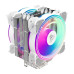 Вентилятор ALSEYE H120D (White) TDP: 200W Product Dimensions:123x154x106mm Heatsink Dimensions:154x123x58mm Heatsink Weight:518g Heat Pipe:O6mmx6pcs Fan Dimensions-:120x120x25mm (875842) Вентилятор ALSEYE H120D (White) TDP: 200W Product Dimensions:123x154x106mm Heatsink Dimensions:154x123x58mm Heatsink Weight:518g Heat Pipe:O6mmx6pcs Fan Dimensions-:120x120x25mm (875842)
