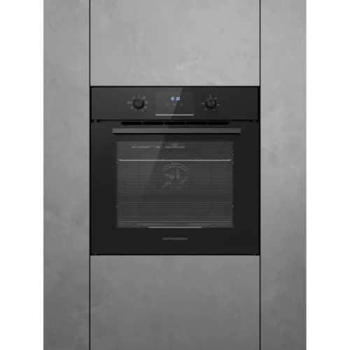 Духовой шкаф Kuppersberg/ Духовой шкаф Kuppersberg, High-Tech, 70 л, сенсорное/поворотное управление, дисплей, таймер, 8 режимов, макс. температура 250 градусов, гриль, телескопические направляющие (на 1 уровень), энергоэффективность А, цвет черный, цвет 