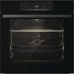 Встраиваемые электрические духовки GORENJE/ Духовой шкаф, 77л, Класс энергопотребления: A+, Сенсорный программатор IconLED, Конструкция: Встраиваемая, Ширина: 595 мм, Высота: 595 мм Пиролитическая очистка, черный