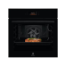Встраиваемые электрические духовки ELECTROLUX/ Электрический духовой шкаф Electrolux SurroundCook 500 SteamBake,  приготовление на пару, объем 72 л, 15 режимов, очистка паровая, направляющие проволочные + телескопические (1 уровень), термощуп