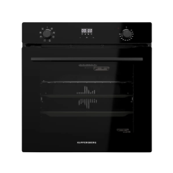 Духовой шкаф Kuppersberg/ Духовой шкаф Kuppersberg, High-Tech, 72 л, поворотное/сенсорное управление, дисплей, таймер, 7 режимов, макс. температура 300 градусов, телескопические направляющие (на 1 уровень), цвет черный, цвет фурнитуры черный