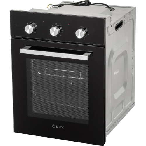 Духовой шкаф Электрический/ Духовой шкаф Электрический Lex EDM 4570 BL стекло черное