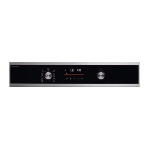 Встраиваемые электрические духовки ELECTROLUX/ Электрический духовой шкаф с конвекцией, приготовление на пару, объем 72 л, 10 режимов, автопрограммы, очистка пиролитическая, 3 стекла в дверце, направляющие проволочные + телескопические (1 уровень)
