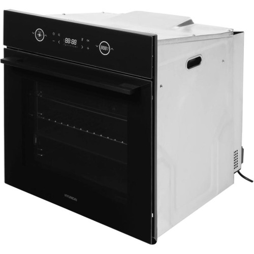 Духовой шкаф Электрический/ Духовой шкаф Электрический Hyundai HEO 6752 BG черное стекло