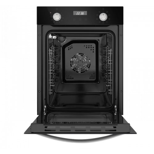 Шкаф духовой электрический MAUNFELD/ Шкаф духовой электрический MAUNFELD  EOEM519B 448х546х595 мм, Независимый тип установки, класс энергопотребления А,  10 основных режимов,  электронное управление, дисплей, двойное стекло дверцы, металлическая ручка две