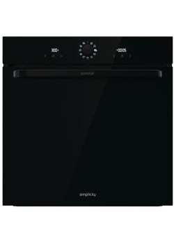 Встраиваемые электрические духовки GORENJE/ BOS67371SYB, 60 см, Коллекция: Simplicity, очистка паром AquaClean, 12 режимов. черный цвет