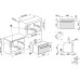 Встраиваемый духовой шкаф SMEG/ 45 см, с паром, Linea, паровая очистка, 12 программ, 41 л, черный цвет Встраиваемый духовой шкаф SMEG/ 45 см, с паром, Linea, паровая очистка, 12 программ, 41 л, черный цвет