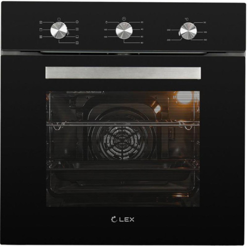 Духовой шкаф Электрический/ Духовой шкаф Электрический Lex EDM 073 BL черный