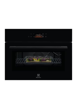 Встраиваемый духовой шкаф Electrolux/ Компактный духовой шкаф с СВЧ, 45 см, 43 л, 22 режима, черный цвет