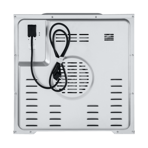 Тип: электрический, 60 см, 76 л, 9 режимов, таймер, комбинированное управление, гриль, конвекция, телескоп, черное стекло