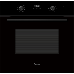 Духовой шкаф Midea/ MDK/Эл. независимый духовой шкаф, Multifunction, 7 режимов, электронный сенсорный программатор, цифровой LED дисплей белого цвета, утапливаемые переключатели, мультифункциональный таймер, 2 противня, решетка, двойной гриль, хромированн