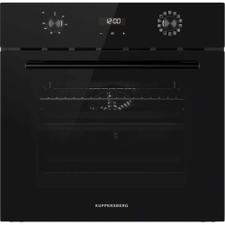 Встраиваемый духовой шкаф KUPPERSBERG/ Встраиваемый духовой шкаф KUPPERSBERG, High-Tech, объем 70 л, 13 режимов, электронное управление (утапливаемые переключатели, аналоговый дисплей), телескопические направляющие на одном уровне, максимальная температур