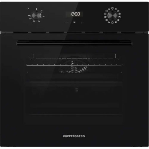 Встраиваемый духовой шкаф KUPPERSBERG/ Встраиваемый духовой шкаф KUPPERSBERG, High-Tech, объем 70 л, 13 режимов, электронное управление (утапливаемые переключатели, аналоговый дисплей), телескопические направляющие на одном уровне, максимальная температур