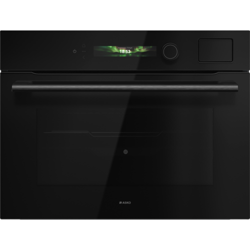 Встраиваемый духовой шкаф ASKO/ Арт. 744546 ПРОМО ; Встраиваемый духовой шкаф ASKO, компактный, 45 см, объем 71 л, TFT дисплей с сенсорными кнопками и поворотным переключателем, 10 режимов приготовления, AirFry, 3 режима приготовления на пару, 123 автомат