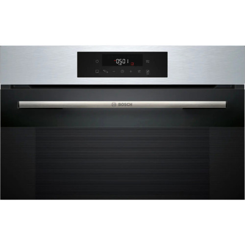 Serie 6, духовой шкаф электрический, 60 см, 66 л,нержавеющая сталь,сенсорное управление, 8 режимов+AutoPilot 30(30 автоматических программ), LCD-дисплей, галогенное освещение, самоочистка EcoClean,Soft Open and Soft Close door,телескопические направляющие