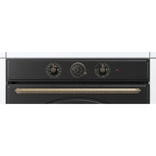 Духовой шкаф Gorenje/ Духовой шкаф Gorenje BOS67372CLB , Classico, полезный объем 77 л, механическое управление, 3 съемных стекла + термослой, динамическая система охлаждения, плавное открывание дверцы, максимальная температура 300 °C, телескопические нап
