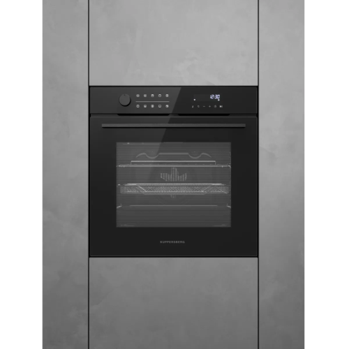 Духовой шкаф Kuppersberg/ Духовой шкаф Kuppersberg, High-Tech, 73 л, комбинированное управление, дисплей, таймер, 10 режимов, макс. температура 250 градусов, гриль, телескопические направляющие (на 1 уровень), энергоэффективность А, цвет черный, цвет фурн