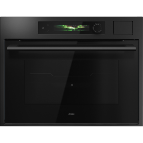 Встраиваемый духовой шкаф ASKO/ Арт. 745629 ; Встраиваемый духовой шкаф ASKO, компактный, 45 см, объем 51 л, TFT дисплей с сенсорными кнопками и поворотным переключателем, 11 режимов приготовления, AirFry, технология парогенерации Geyser Steam, 6 режимов 