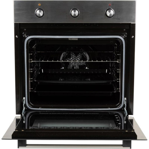 Духовой шкаф Электрический/ Духовой шкаф Электрический Darina 1U5 BDE 112 707 X3 нержавеющая сталь/стекло черное