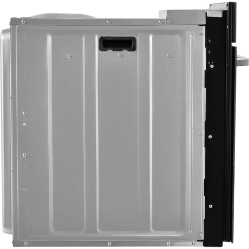 Встраиваемый духовой шкаф, электрический, 76 л, 13 режимов, сенсорное управлени, гидролизная очистка, гриль, конвекция, таймер, телескопические направляющие, дисплей, черное матовое стекло