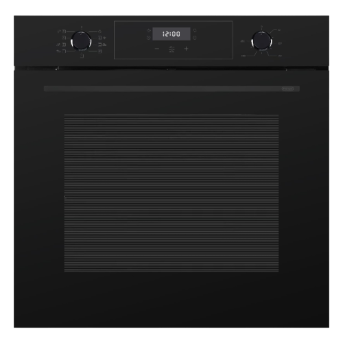 Встраиваемый духовой шкаф Delonghi/ Встраиваемый духовой шкаф Delonghi, объем 60 л, 9 режимов, конвекция, телескопические направляющие (1 уровень), таймер, цвет черный